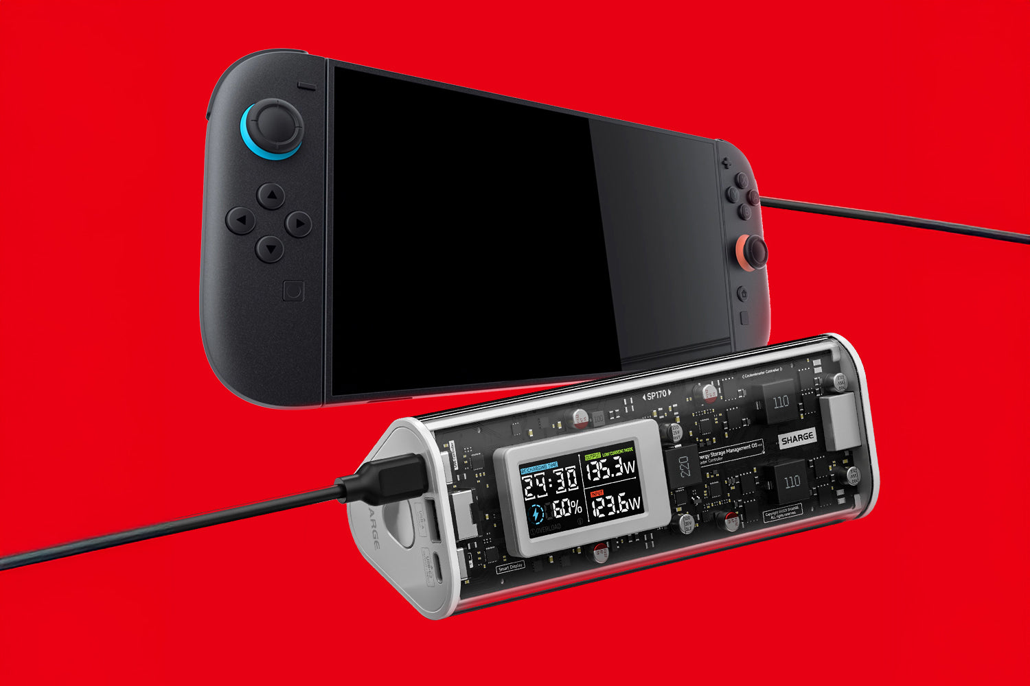 How to Charge Your Switch 2 with Shargeek 170: The Ultimate Transparent Power Bank Guide