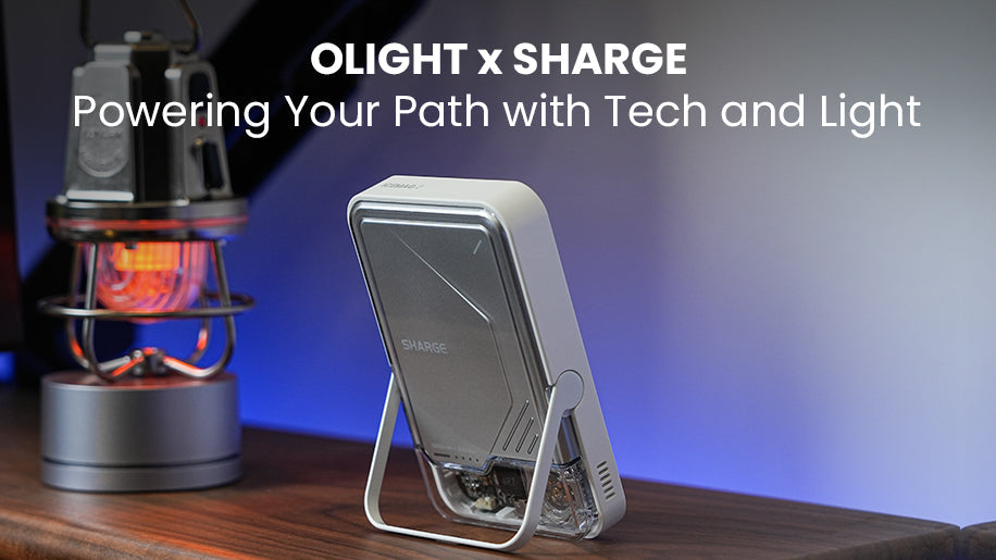 Olight × SHARGE: Powering Your Path with Tech and Light
