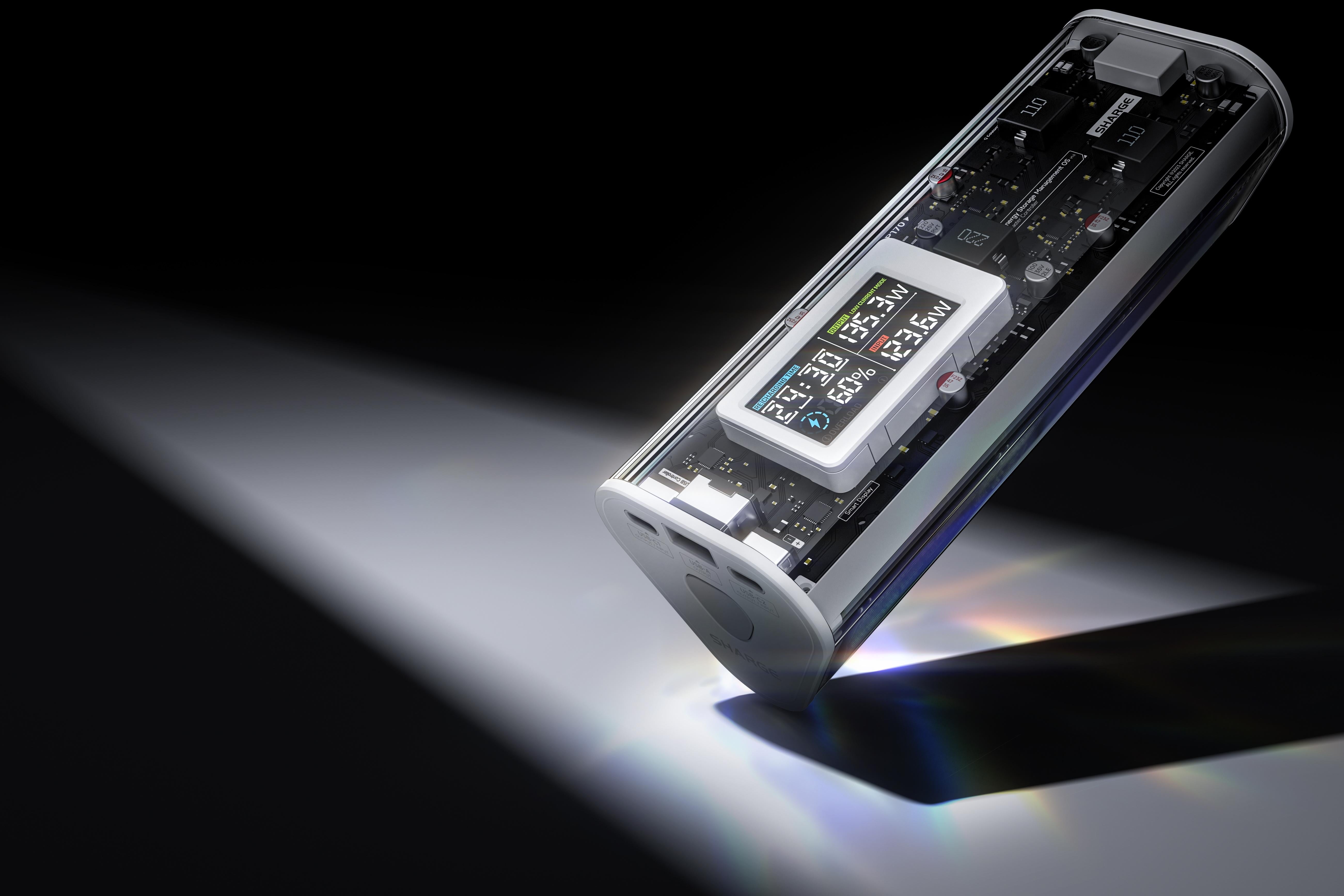 Shargeek 170: Power Meets Art with Transparent Prism Technology