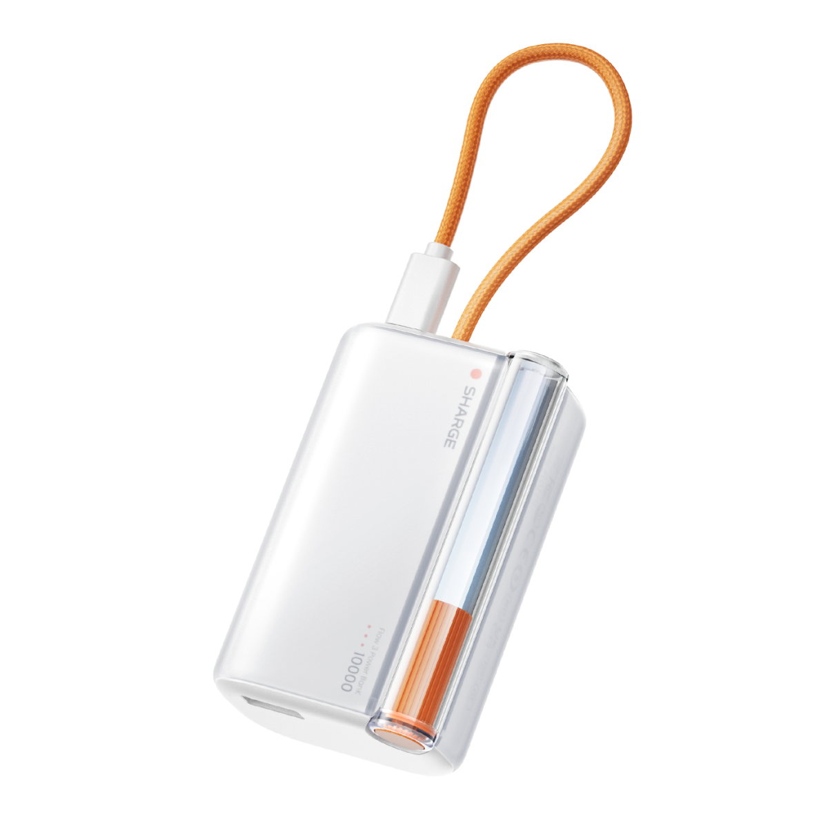 SHARGE Flow 3 Power Bank (45W,10K,Built-in Cable)