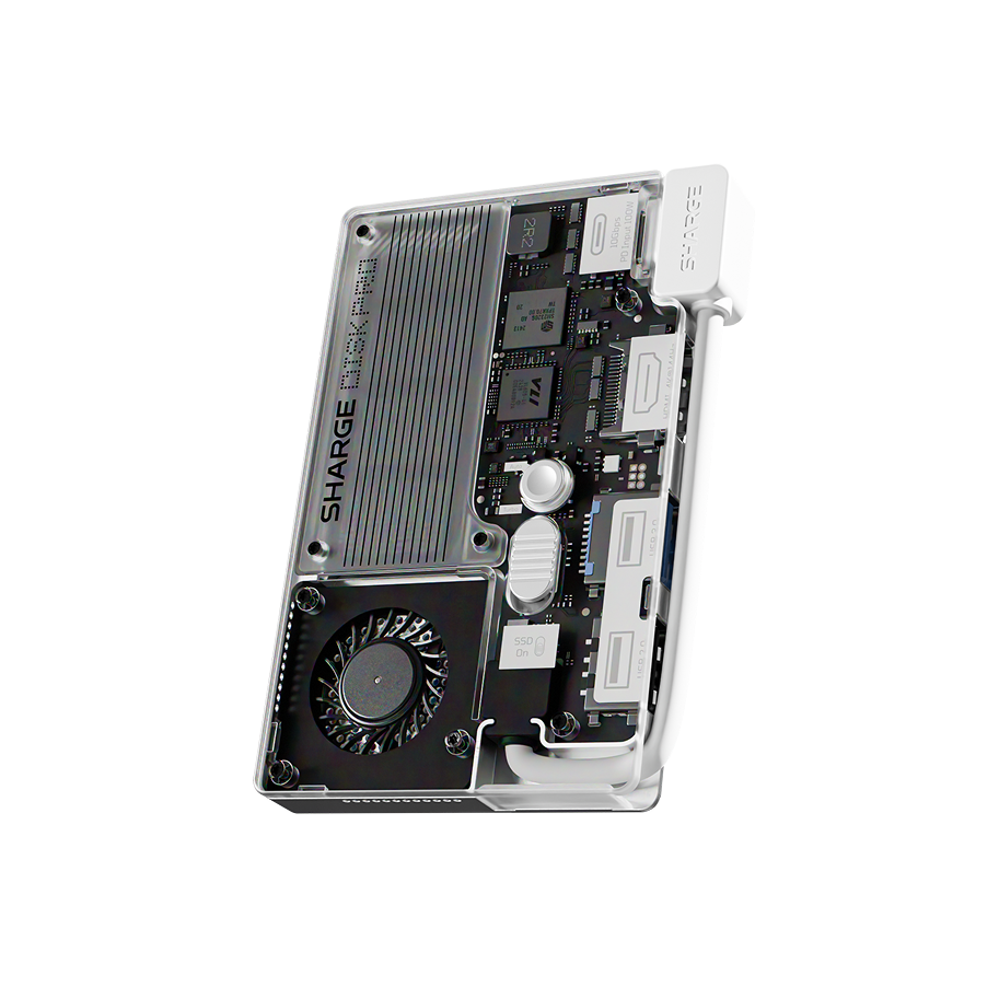 SHARGE Disk Pro( 5-in-1, 10Gbps, 4TB,Active Cooling)