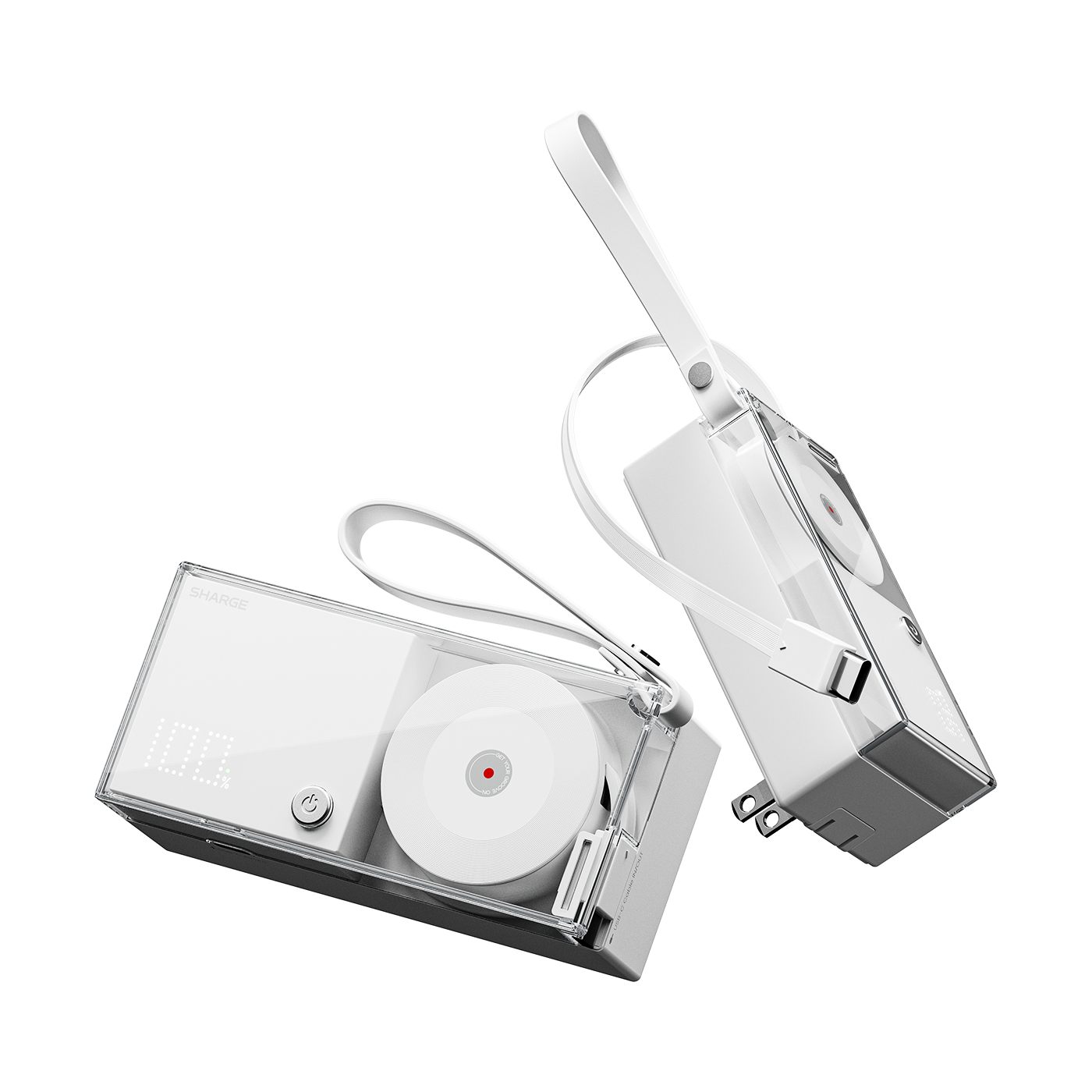 Ausziehbare 3-in-1-Powerbank