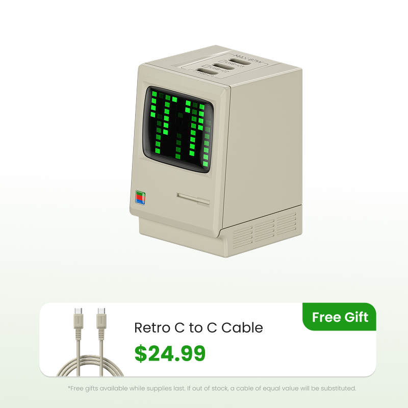 SHARGE Retro 67 Charger (67W, 3 Ports)