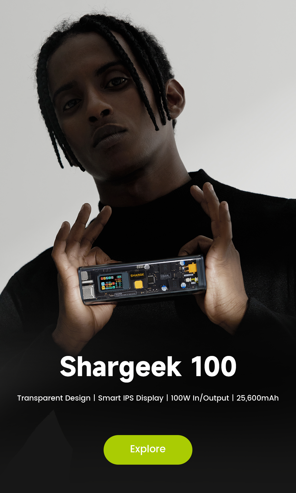SHARGE Shargeek Storm 2 100 Power Bank