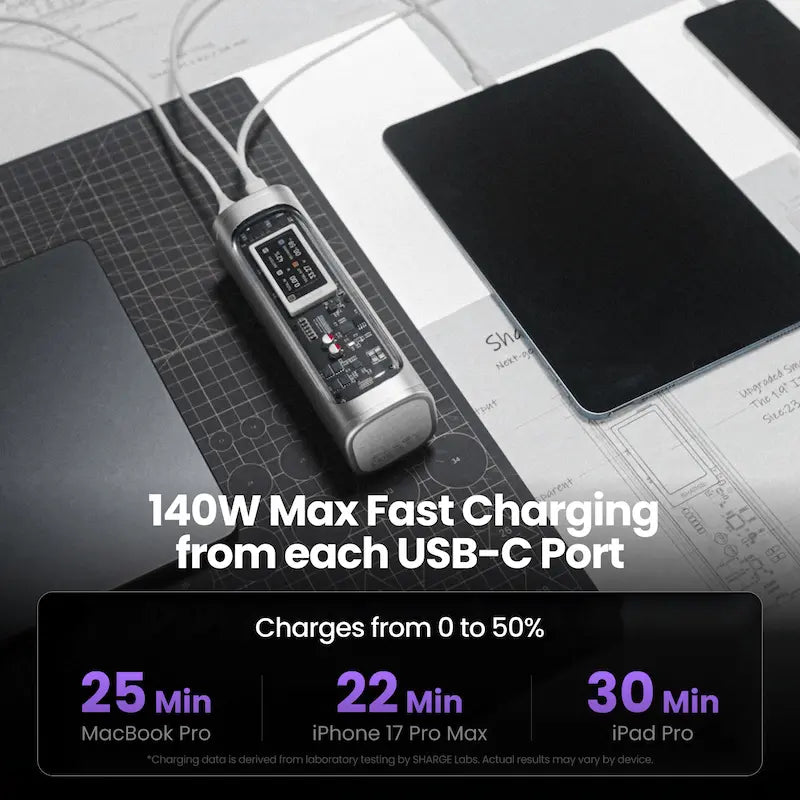Shargeek 300(300W, 24K,DC 포트, RGB 조명)