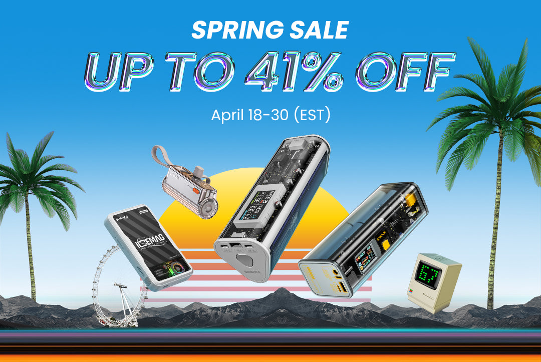 【Giveaway】Fresh Start Spring Sale: Power Up with Our Mobile Power Bank Deals!