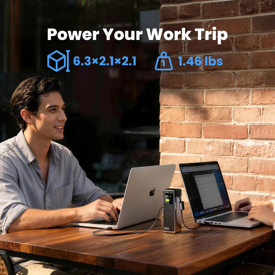 SHARGE HyperTower 170 Power Bank(4-in-1, 170W, 25K)