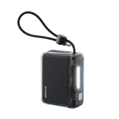 Banque d'alimentation Sharge Flow 2 (22,5 W, 10 K, câble intégré)
