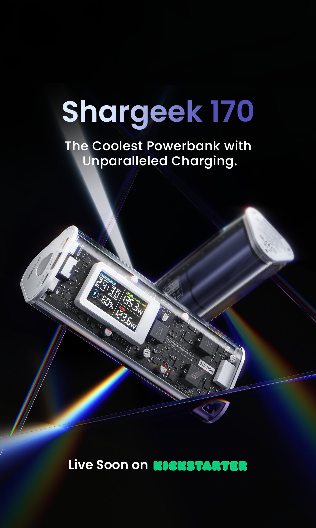 Revitalize your daily life and workspace, boost your battery with Shargeek  170. Grab yours now. LINK IN BIO. #SHARGE #shargeek170…