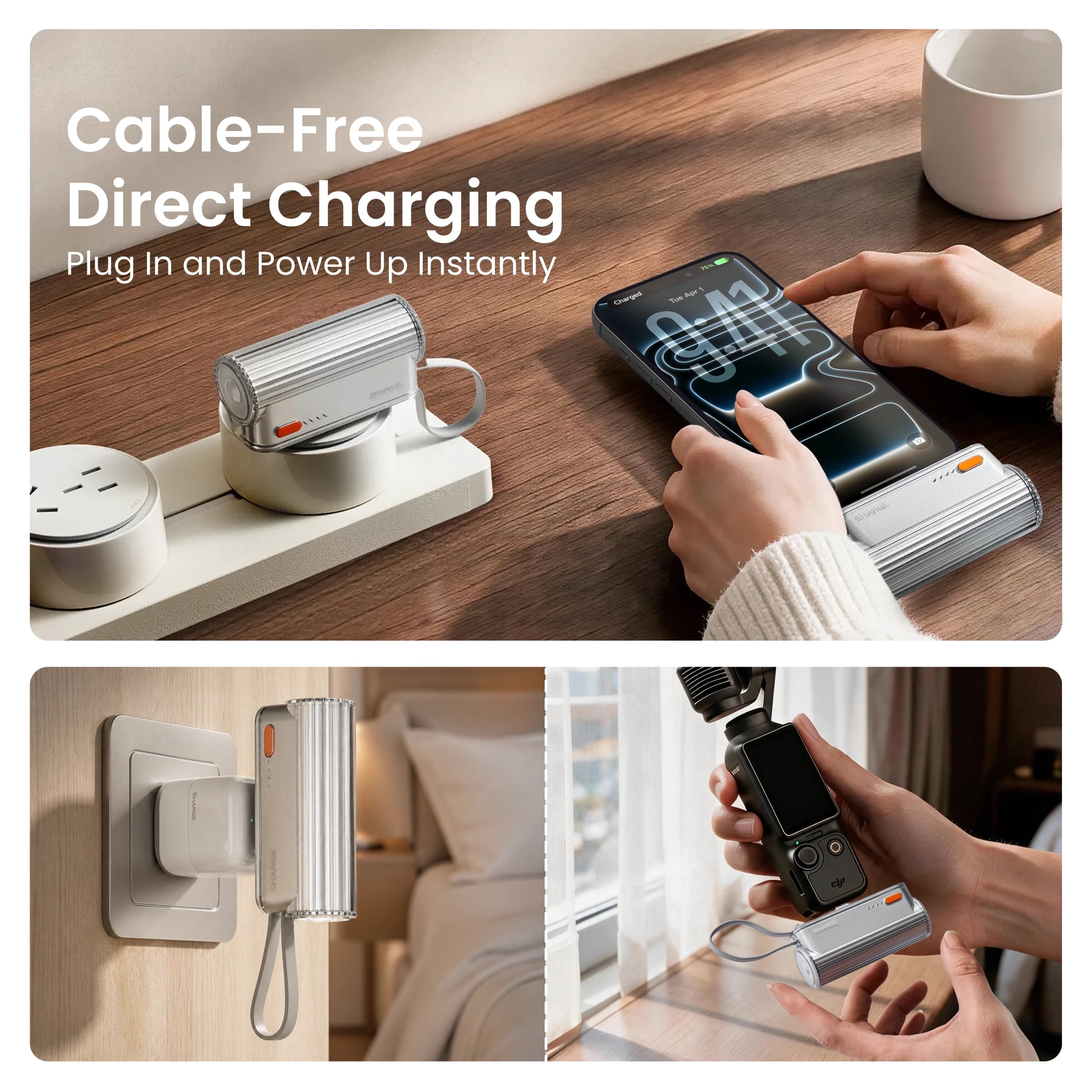 SHARGE Flow Mini Go Power Bank