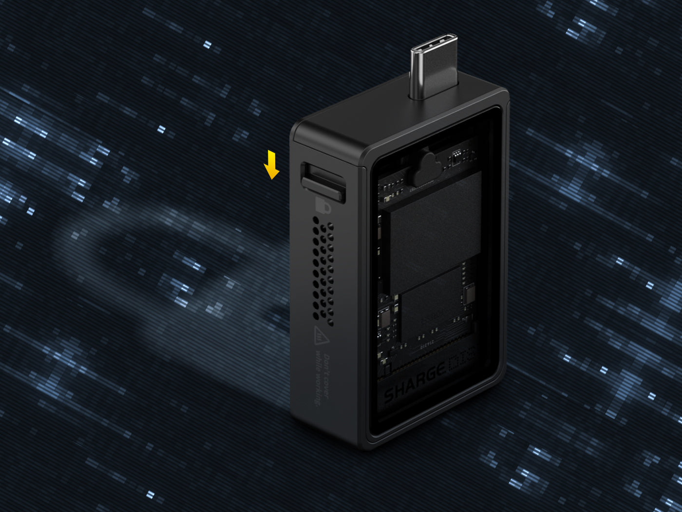 SHARGE Disk Write Protection SSD Enclosure