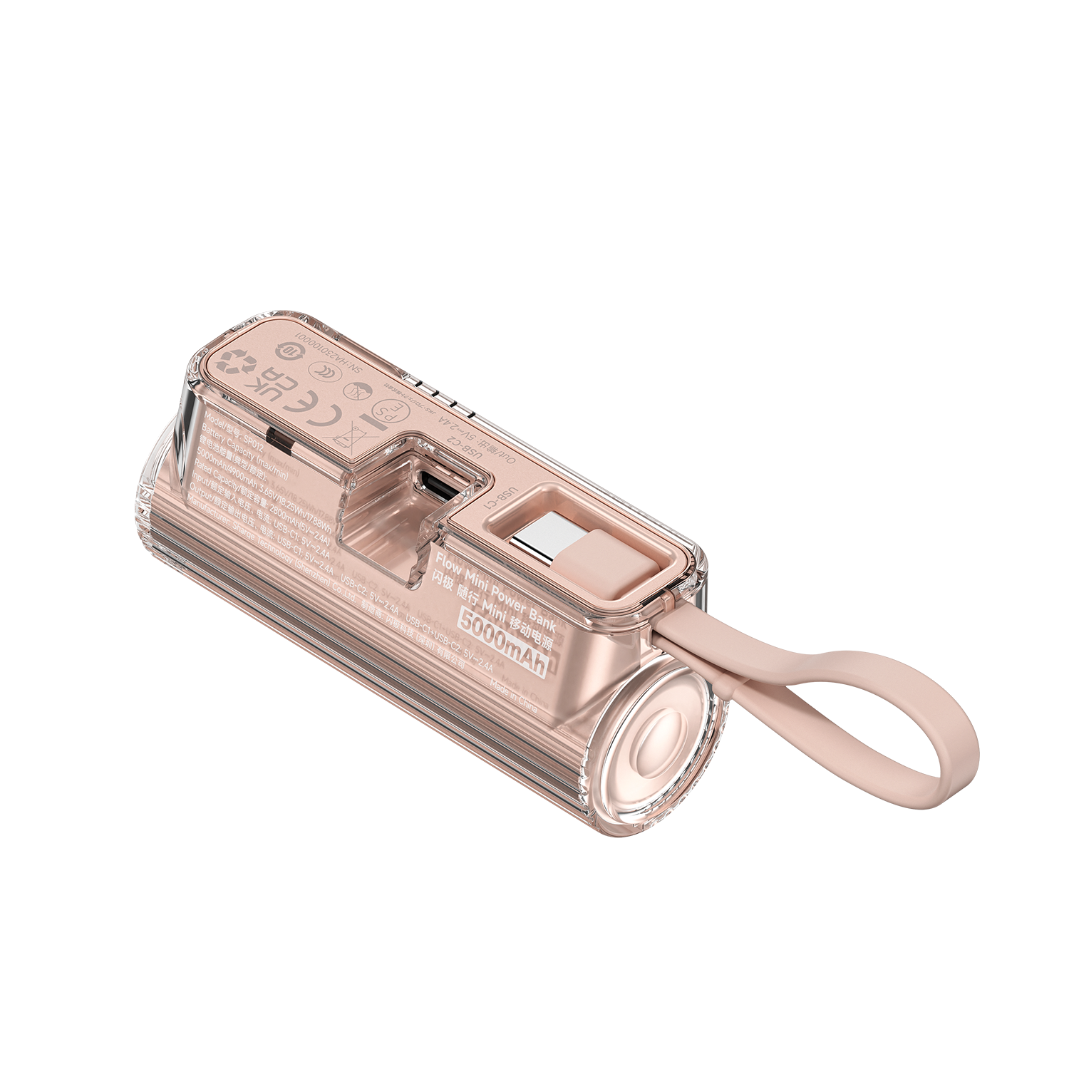 Flow Mini (Pearl & Blush)