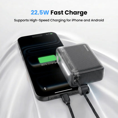 Banque d'alimentation Sharge Flow 2 (22,5 W, 10 K, câble intégré)