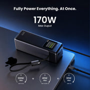 SHARGE HyperTower 170 Power Bank(4-in-1, 170W, 25K)