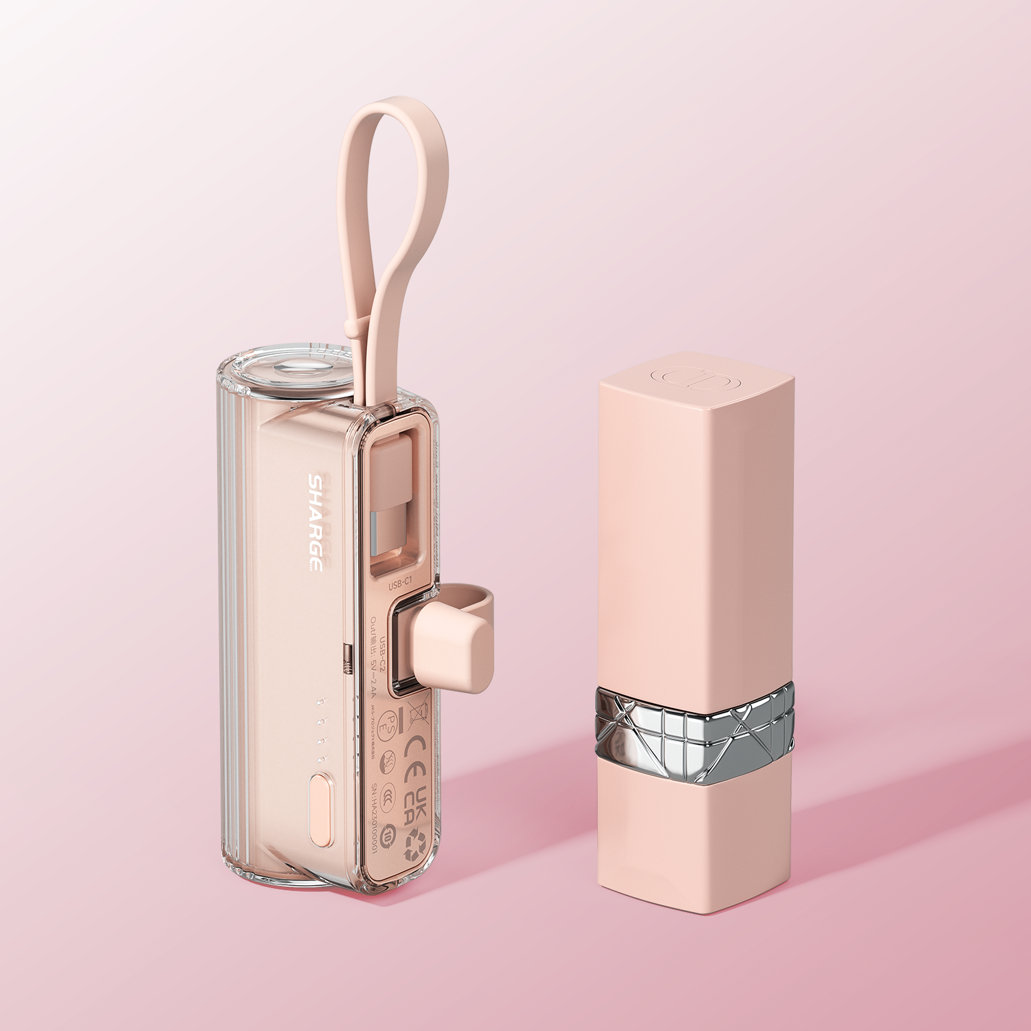 Flow Mini (Pearl & Blush)