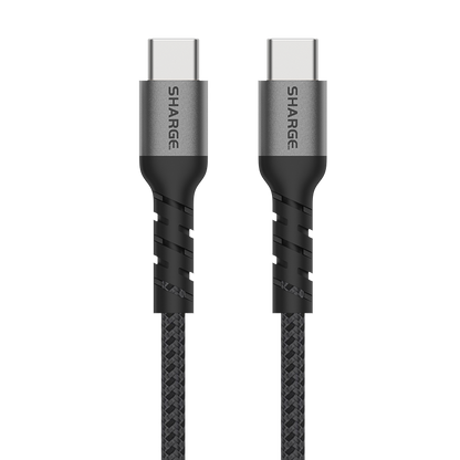 Braided C to C Cable  shargeek charger