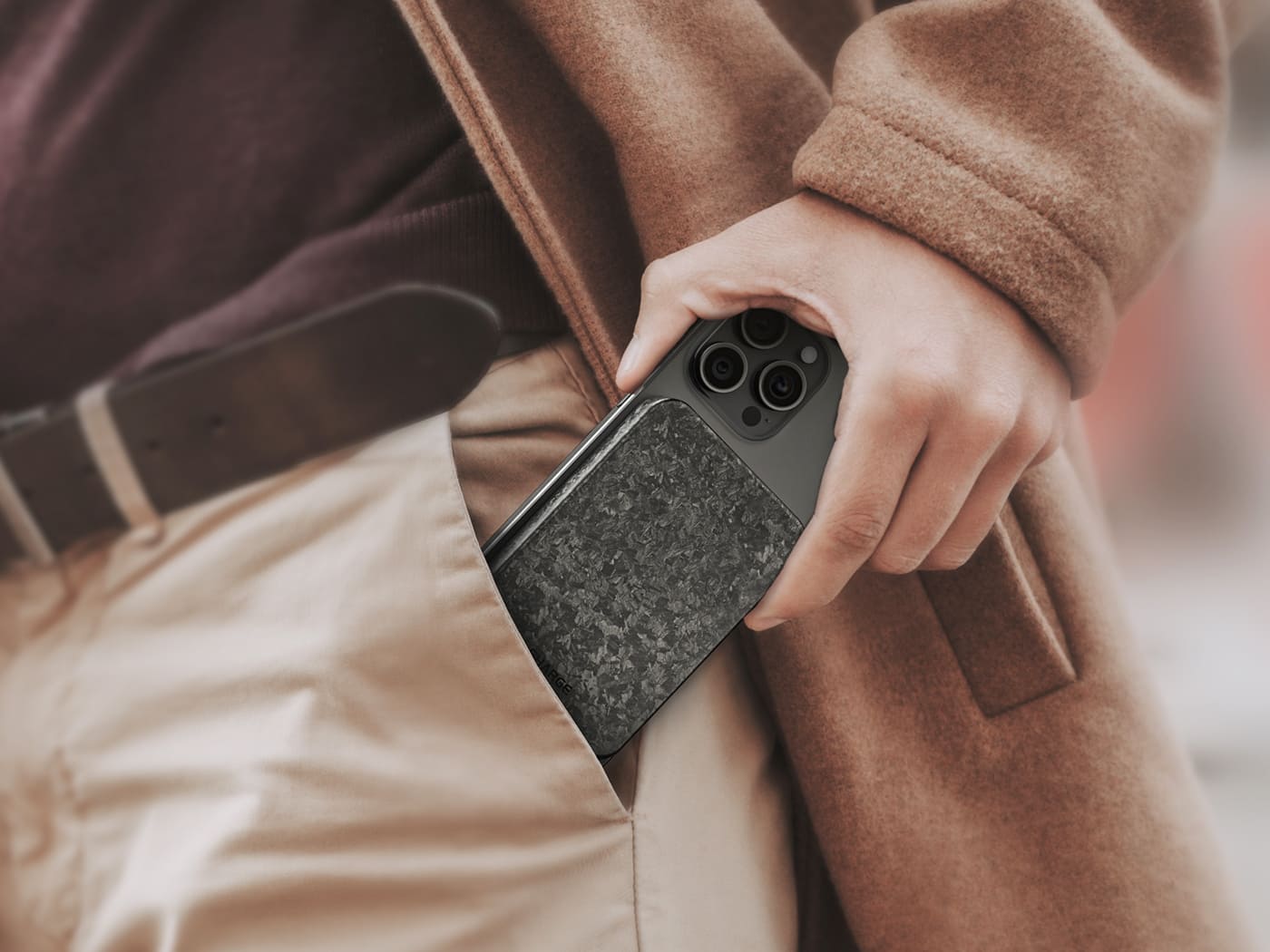 SHARGE CarbonMag 10000mAh SHARGE CarbonMag (10K) Power Bank Qi2 certified Carbon Fiber 10,000mAh