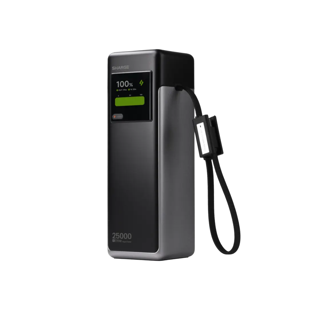SHARGE HyperTower 170 Power Bank(4-in-1, 170W, 25K)