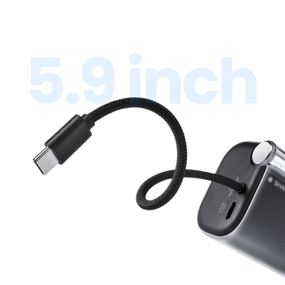 SHARGE Flow 3 Power Bank （45W,10K,Built-in Cable)