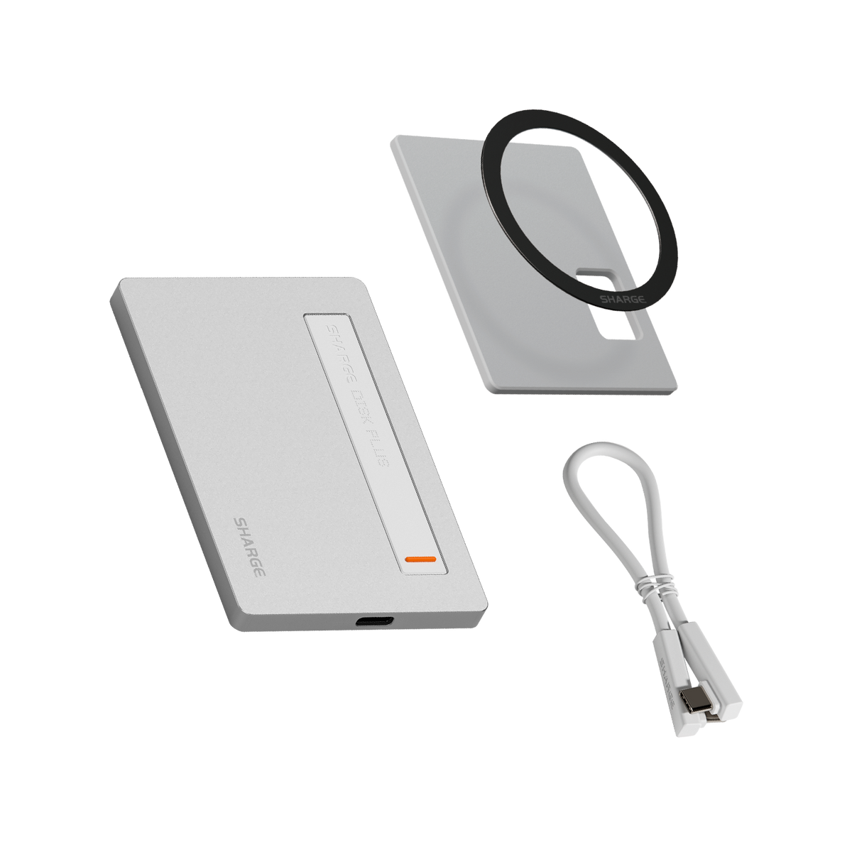 SHARGE Disk Plus World’s thinnest 0.24” Data + charging (PD 100W ...