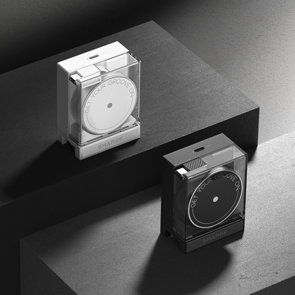 SHARGE Retractable 65W USB C Charger, GaN Power with USB C Cable,Multi-Device PD Fast Charging for MacBook Pro/Air, iPhone 16,Pixel Book, iPad Pro White