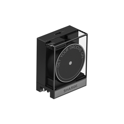 SHARGE Retractable 65W USB C Charger, GaN Power with USB C Cable,Multi-Device PD Fast Charging for MacBook Pro/Air, iPhone 16,Pixel Book, iPad Pro White