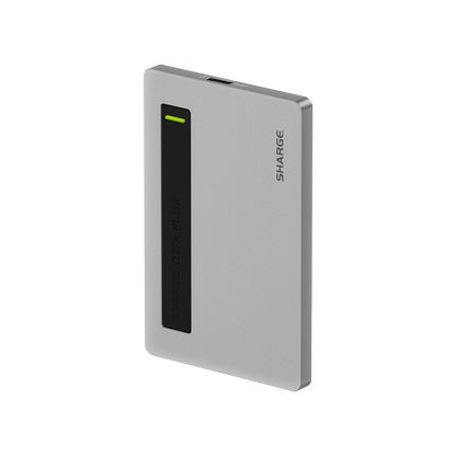 Built-in USB-C cable, cleverly integrated.