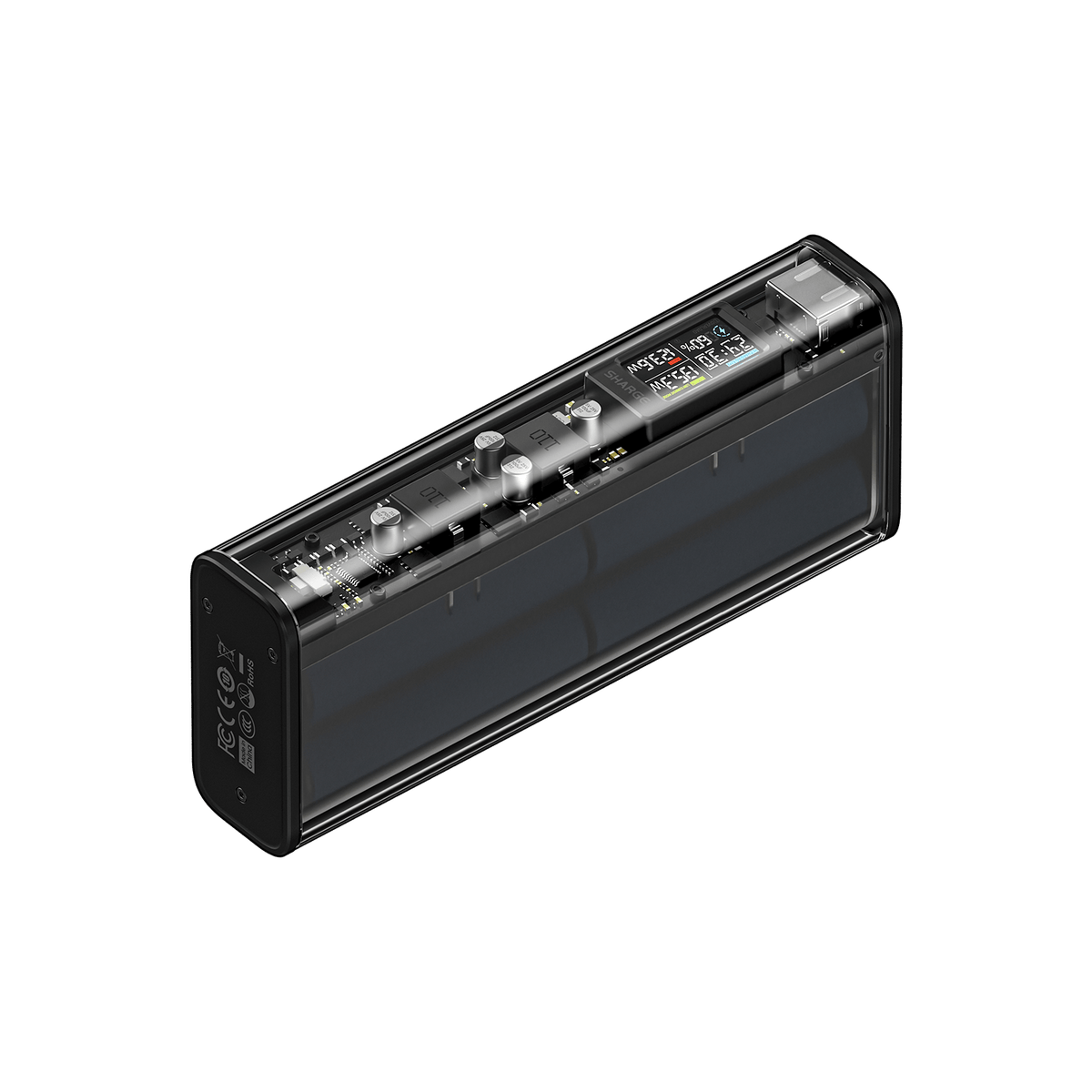 Shargeek 170 lanceert als nieuwe powerbank met transparante look en EV Shargeek 170 lanceert als nieuwe powerbank met transparante look en EV